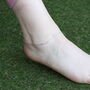Pure Silver Slim Indian Payal Anklet, thumbnail 2 of 6