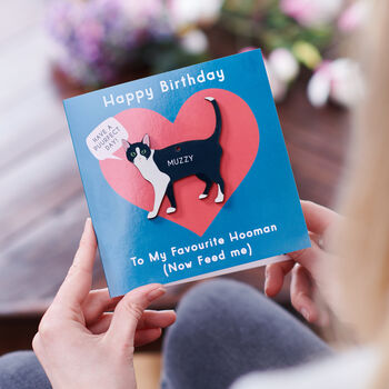 Personalised Birthday Cat Breed Card Sent Direct, 3 of 5