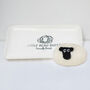 British Wool Felted Soap And Handmade Dish Gift Set, thumbnail 2 of 4