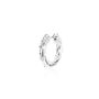 Medium Hoop Earring Silver, thumbnail 1 of 3