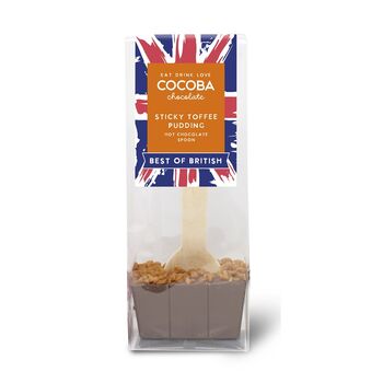 Best Of British Hot Chocolate Spoon Set, 5 of 6