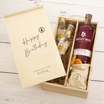 Personalised Whitley Neill Gin Gift Set, 3 of 6