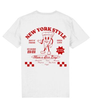 New York Style Pizza, Unisex Graphic T Shirt, 4 of 9