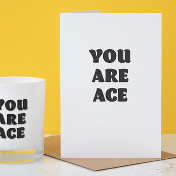 You Are Ace Soy Candle, 2 of 3
