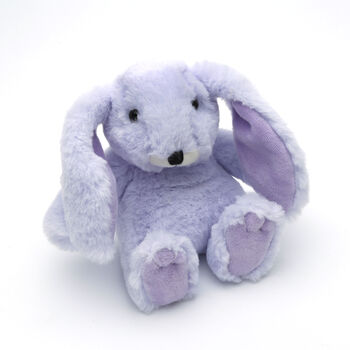 purple rabbit soft toy