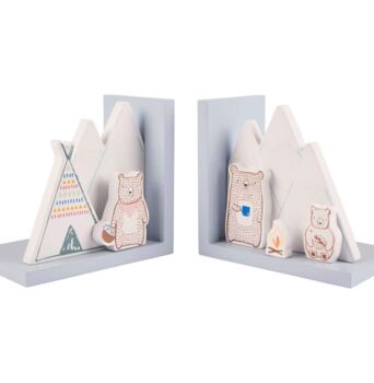 Personalised Bear Camp Bookends, 5 of 5