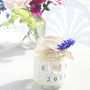 Personalised Recycled Jam Jar Candle Holders, thumbnail 4 of 5