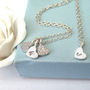 Personalised Mini Initial Heart Necklace, thumbnail 7 of 12