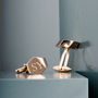 Personalised Rose Gold Plated Hexagonal Cufflinks, thumbnail 3 of 3