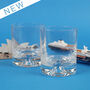 Pair Of Glass Sydney Skyline Tumblers, thumbnail 2 of 3