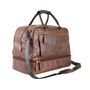 Personalised Leather Holdall With Shirt Compartment, thumbnail 4 of 12