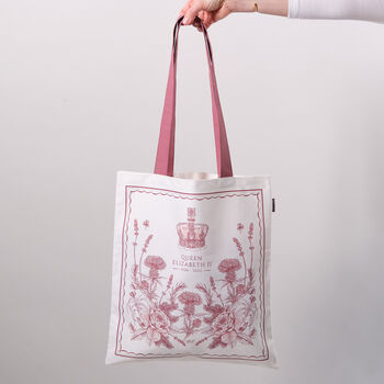 Queen Elizabeth II Commemorative Canvas Bag, 7 of 7