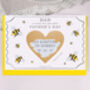 Personalised Father's Day Gift Scratch Voucher With Bumble Bees, thumbnail 2 of 3
