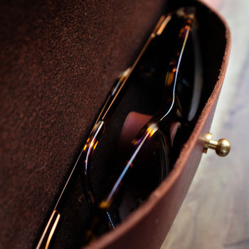 Italian Leather Glasses Case, 9 of 12