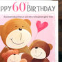Personalised Mummy Bear Age Birthday Card, thumbnail 5 of 12