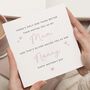 Cute Mothers Day Card For Mum Nanny, thumbnail 1 of 7