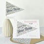 Back To School Card And Diy Pennant Flag, thumbnail 1 of 7