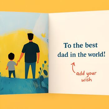 Personalised Our Favourite Times Book For Dad: Father's Day Gift, 7 of 10