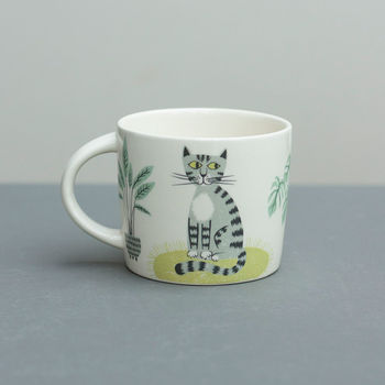 Handmade Ceramic Cat Mug, 3 of 4