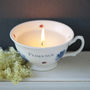 Bloom Candle In Personalised Hand Decorated Cup, thumbnail 3 of 3