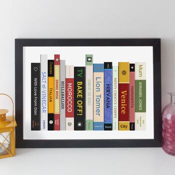 Mum Books Print Personalised Gift, 5 of 12