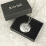 18th Or 21st Birthday One Pence Floral Locket Necklace, thumbnail 4 of 10