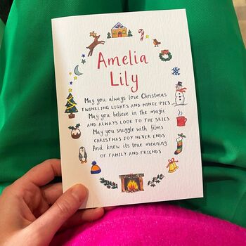 Wish For A Child Christmas Card, 2 of 2