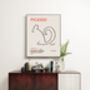 Picasso Japanese Squirrel Art Print, thumbnail 3 of 4
