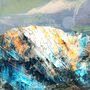 Pavey Ark With Jack's Rake Lake District Poster Print, thumbnail 3 of 5