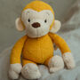 Monkey Squeaker Plush Toy, thumbnail 5 of 7