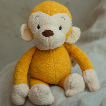 Monkey Squeaker Plush Toy, 5 of 7