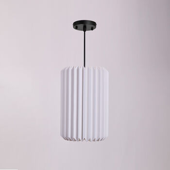Origami Paper Tube Lampshade, 6 of 7