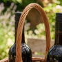Wicker Double Bottle Wine Carrier, thumbnail 3 of 4