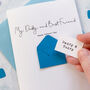 Personalised Dad Best Friend Father's Day Envelope Card, thumbnail 1 of 5