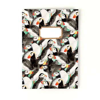 Improbability Of Puffins Notebook, 6 of 9