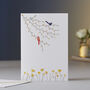 Birds And Flowers Luxury Boxed Card Set, thumbnail 3 of 5