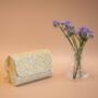 Eva Beige Floral Clutch, thumbnail 2 of 3