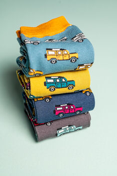 Off Road Bamboo Socks, 2 of 9