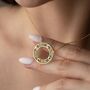 'Circle Of Love' Family Birthstone Necklace, thumbnail 1 of 10
