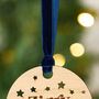 Personalised Mr And Mrs Christmas Hanging Decoration, thumbnail 4 of 4