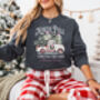 North Pole Christmas Tree Farm Sweatshirt, thumbnail 9 of 12