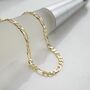 Yellow Gold Figaro Chain Necklace, thumbnail 3 of 6