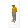 The Alligator On Trumpet | Silkscreen Print, thumbnail 2 of 4
