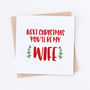Next Christmas You'll Be My Wife Red Card, thumbnail 1 of 2