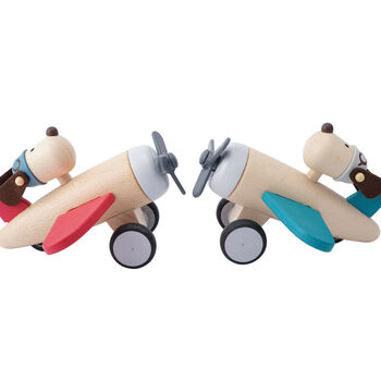 Little Tribe Set Of Two Wooden Aeroplanes | Age One+, 7 of 12