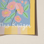 Personalised 'Blooming Brilliant' Teacher Floral Print, thumbnail 2 of 6