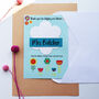 Plant A Flower Seed Paper Teacher Card, thumbnail 7 of 11