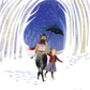 Mr Tumnus And Lucy Narnia Illustration Print, thumbnail 2 of 3