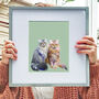 Custom Vibrant Personalised Pet Portrait Dog Cat, thumbnail 12 of 12