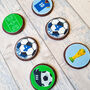 Personalised Football Cookie Gift Box, thumbnail 9 of 10